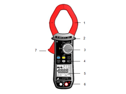 數字鉗形萬用表metraclip-88產品使用功能圖解